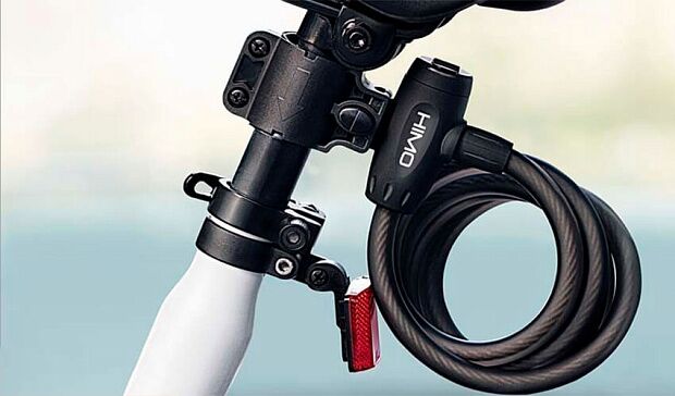 Замок для велосипеда HIMO L150 Portable Folding Cable Lock (Black/Черный) - 3