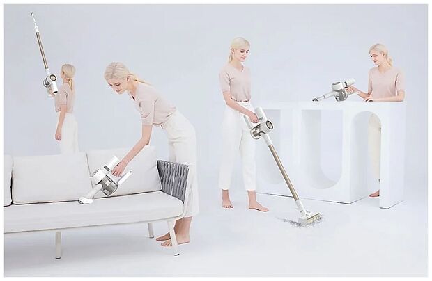 Беспроводной ручной пылесос Dreame Cordless Vacuum Cleaner V10 Pro (White) RU - 6