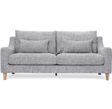 Диван трёхместный 8H American Coth Sofa (Gray grid/Серая сетка) 